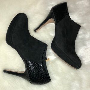 Vince Camuto Elvin Black Suede Booties